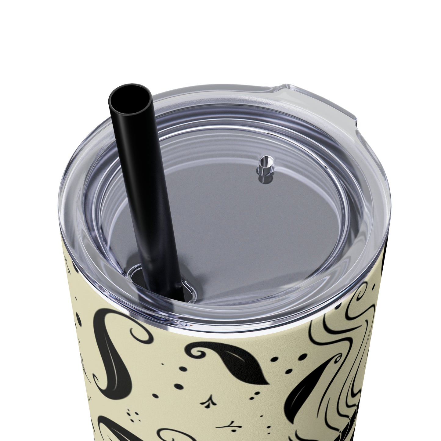 Retro Coffee Cup 20oz Insulated Stainless Steel Skinny Tumbler - Dyborn Designs