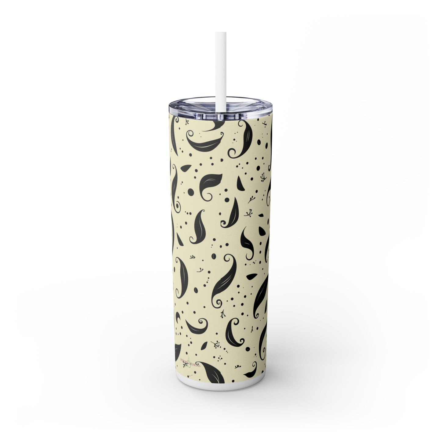 Retro Coffee Cup 20oz Insulated Stainless Steel Skinny Tumbler - Dyborn Designs