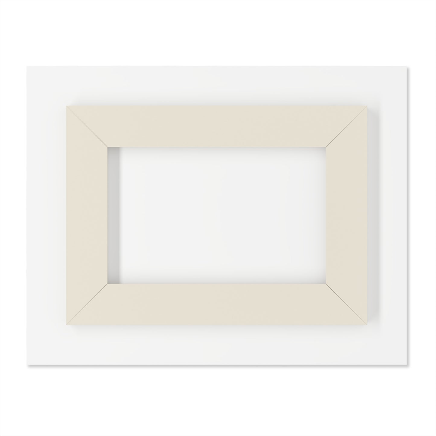 Celestial Draft - Modern Minimalist Acrylic Wall Art - 14 x 11 Inch - Back - Dyborn Designs