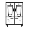 Easy Storage Cabinet Icon - Dyborn Designs