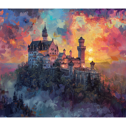Painted Castle - Dyborn Designs
