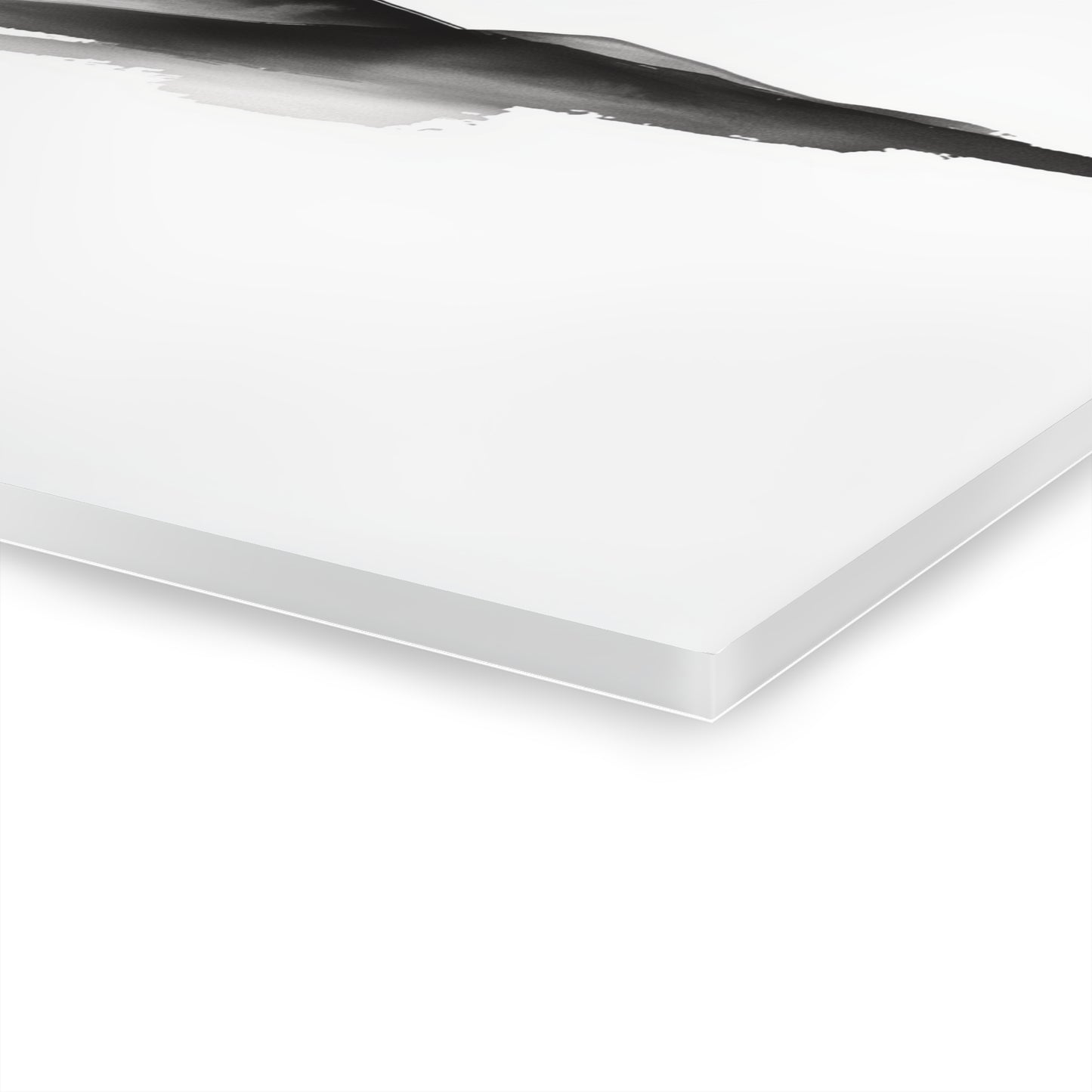 Solitary Ridge - Modern Minimalist Acrylic Wall Art - 20 x 16 Inch - Thickness - Dyborn Designs