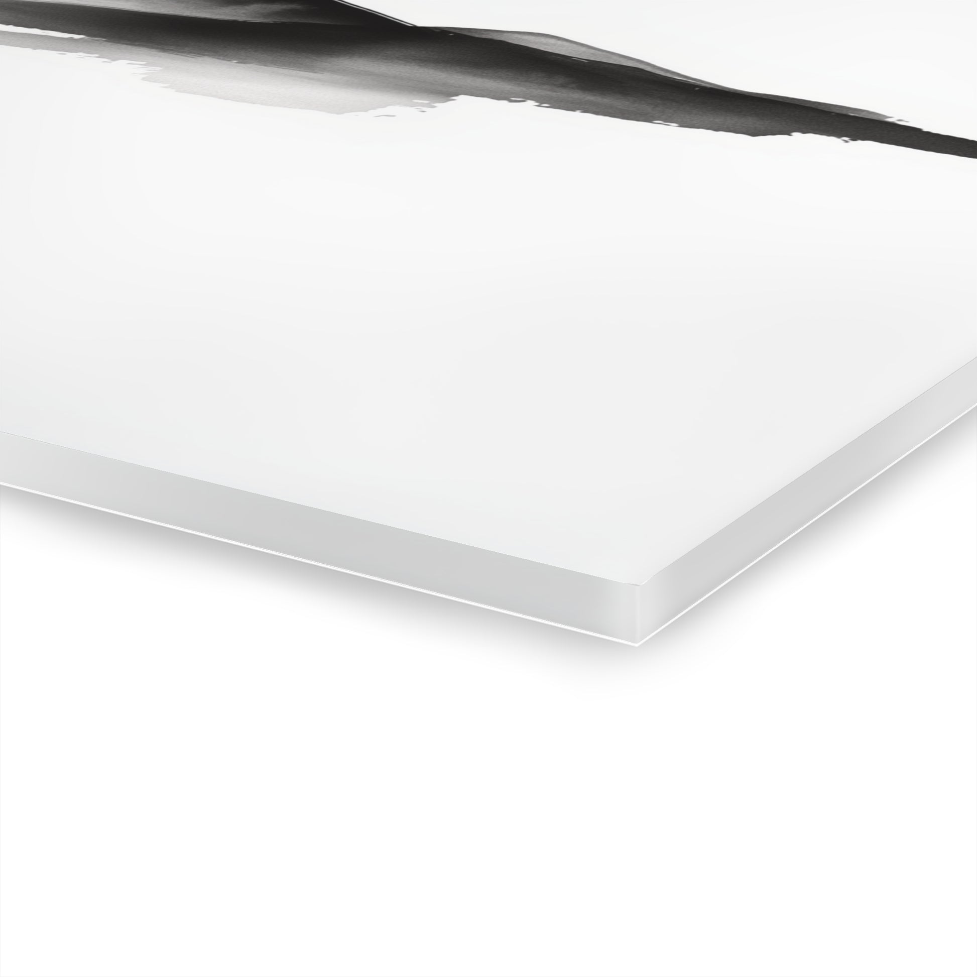 Solitary Ridge - Modern Minimalist Acrylic Wall Art  - 20 x 16 Inch - Thickness - Dyborn Designs
