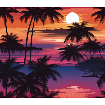 Tropical Sunset - Dyborn Designs