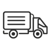 Delivery Truck Icon - Dyborn Designs