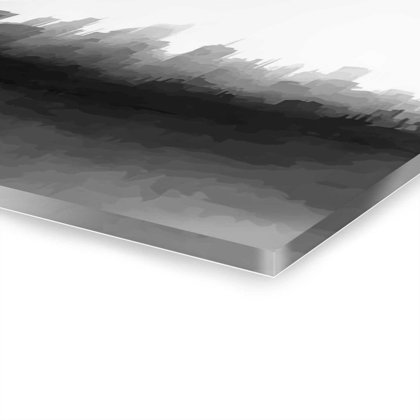 Urban Shadow - Modern Minimalist Acrylic Wall Art - 20 x 30 Inch - Thickness - Dyborn Designs