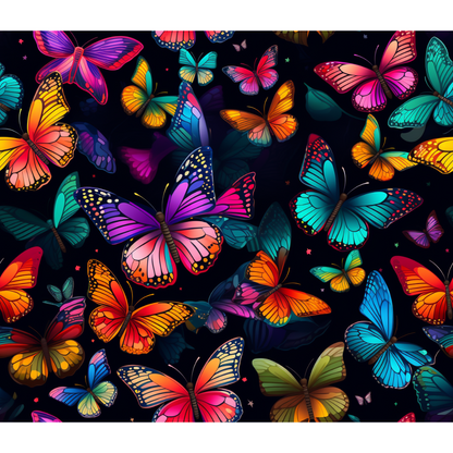 Vivid Butterflies - Dyborn Designs