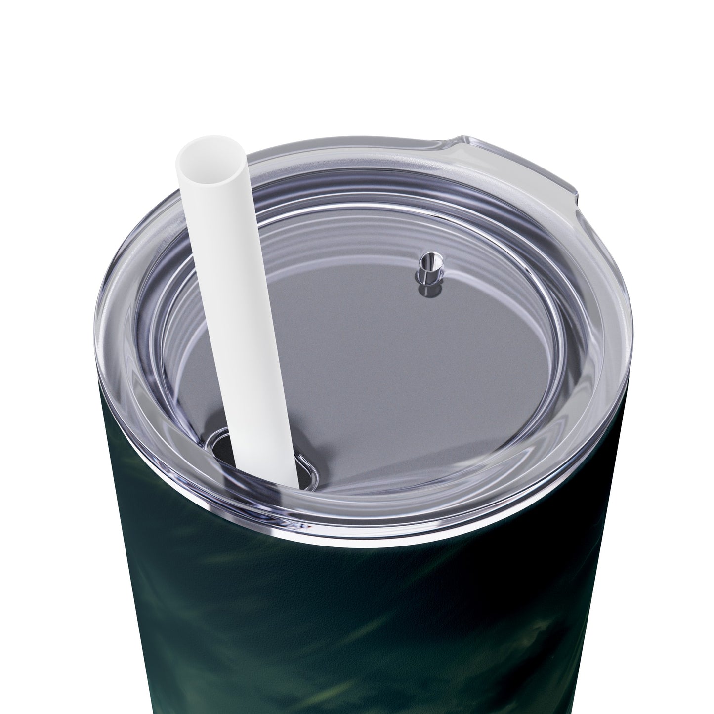 Lightning Storm 20oz Insulated Stainless Steel Skinny Tumbler with Lid and Straw - Dyborn Designs