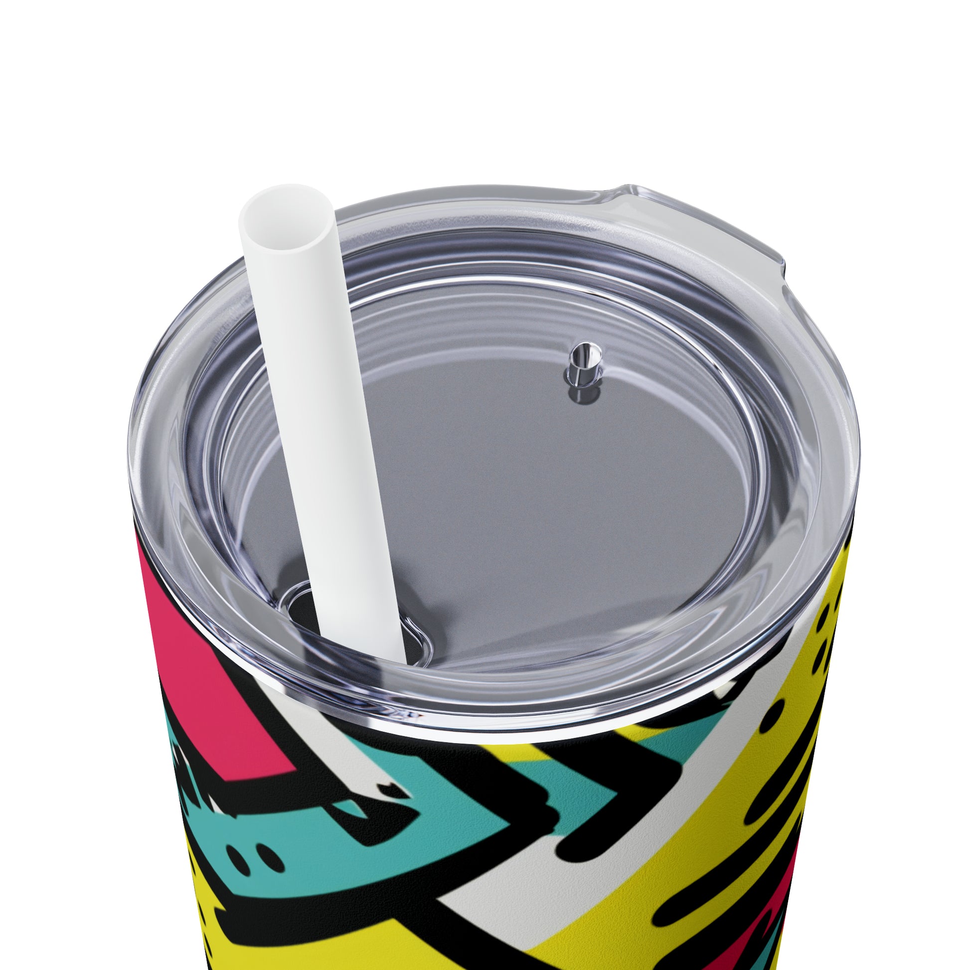 I'm a 90's Kid 20-Ounce Steel Skinny Tumbler with Lid and Straw - Dyborn Designs