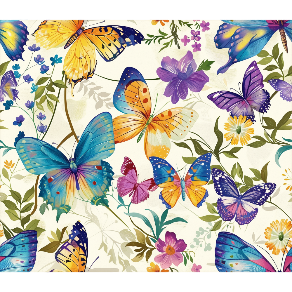 Butterflies Bloom - Dyborn Designs