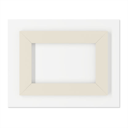 Celestial Draft - Modern Minimalist Acrylic Wall Art - 14 x 11 Inch - Back - Dyborn Designs