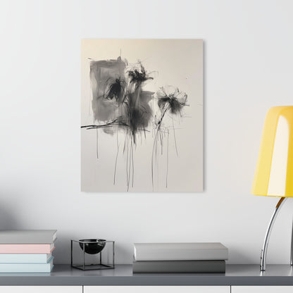Chaotic Bouquet - Modern Minimalist Acrylic Wall Art - 16 x 20 Inch - Light Mock Up - Dyborn Designs