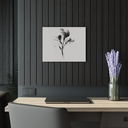 Diffuse Grace - Modern Minimalist Acrylic Wall Art - 20 x 16 Inch - Dark Mock Up - Dyborn Designs