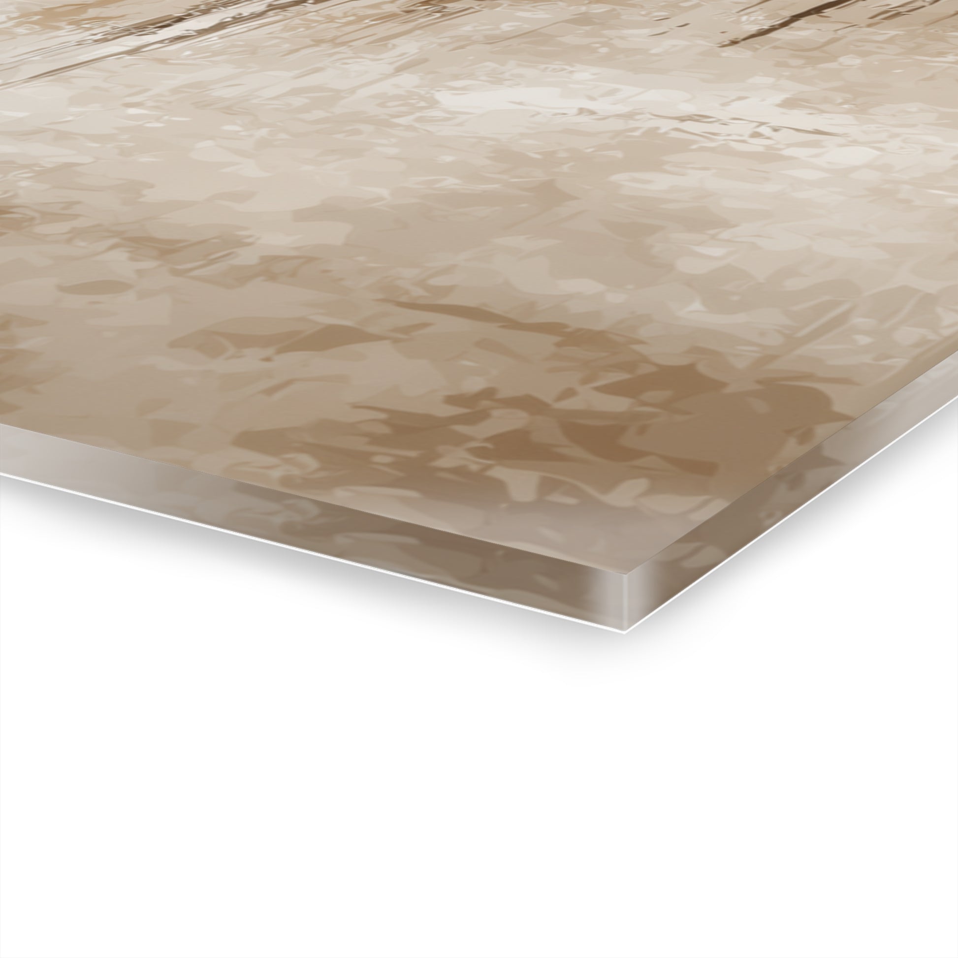 Divided Phases - Modern Minimalist Acrylic Wall Art - 36 x 24 Inch - Thickness - Dyborn Designs