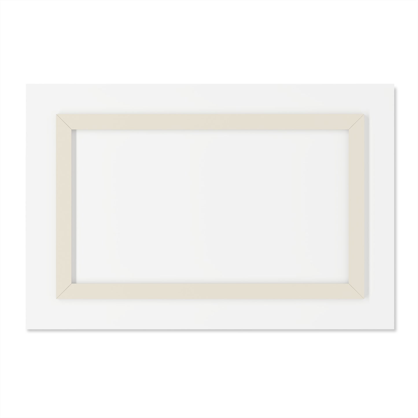 Divided Pines - Modern Minimalist Acrylic Wall Art - 36 x 24 Inch - Back - Dyborn Designs