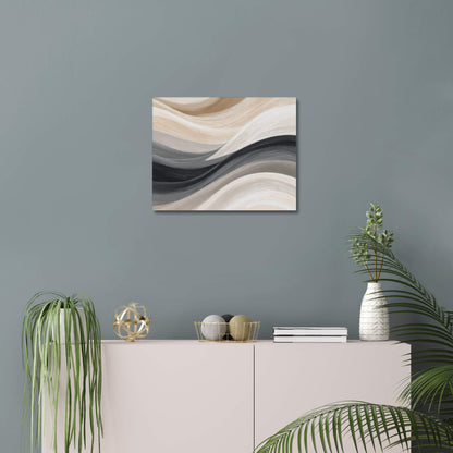 Drifting Haven - Modern Minimalist Acrylic Wall Art - 20 x 16 Inch - Blue Mock Up - Dyborn Designs