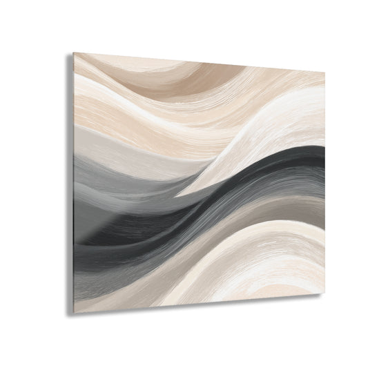 Drifting Haven - Modern Minimalist Acrylic Wall Art - 20 x 16 Inch - Front - Dyborn Designs