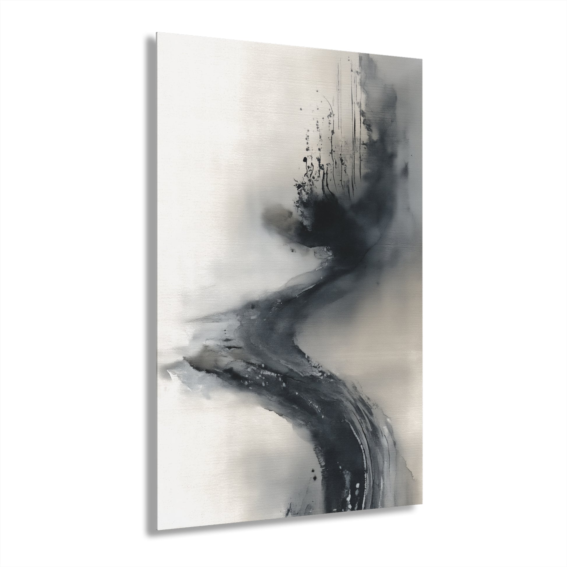 Drifting Memory - Modern Minimalist Acrylic Wall Art - 24 x 36 Inch - Front - Dyborn Designs