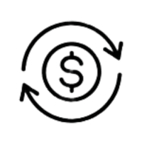 Money Back Guarantee Icon - Background Removed - Dyborn Designs
