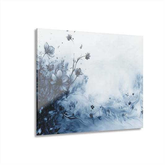 Faded Essence - Modern Minimalist Acrylic Wall Art - 14 x 11 Inch - Front - Dyborn Designs