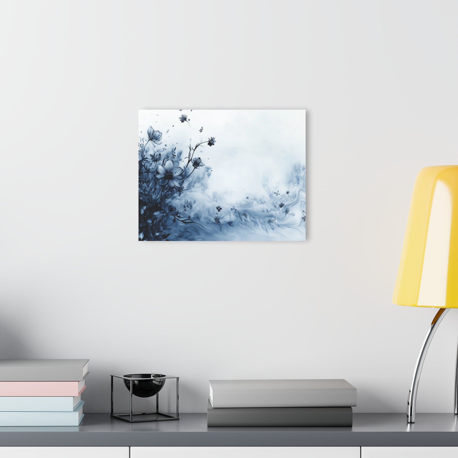 Faded Essence - Modern Minimalist Acrylic Wall Art - 14 x 11 Inch - Light Mock Up - Dyborn Designs