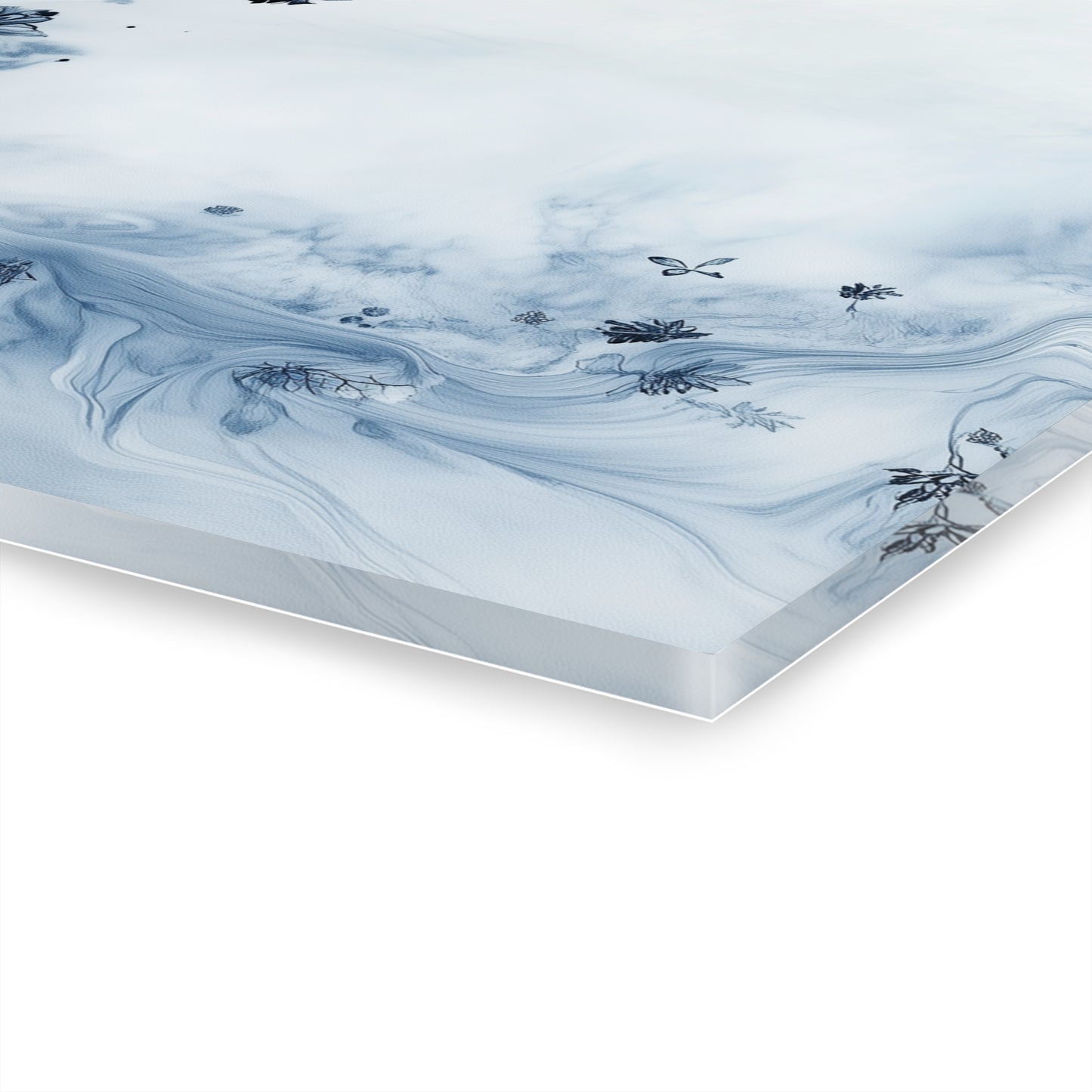 Faded Essence - Modern Minimalist Acrylic Wall Art - 14 x 11 Inch - Thickness - Dyborn Designs