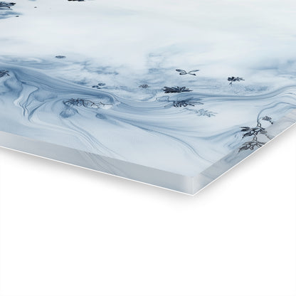 Faded Essence - Modern Minimalist Acrylic Wall Art - 14 x 11 Inch - Thickness - Dyborn Designs