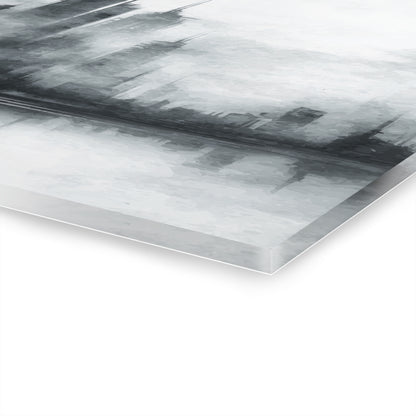 Fading Empire - Modern Minimalist Acrylic Wall Art - 11 x 14 Inch - Thickness - Dyborn Designs