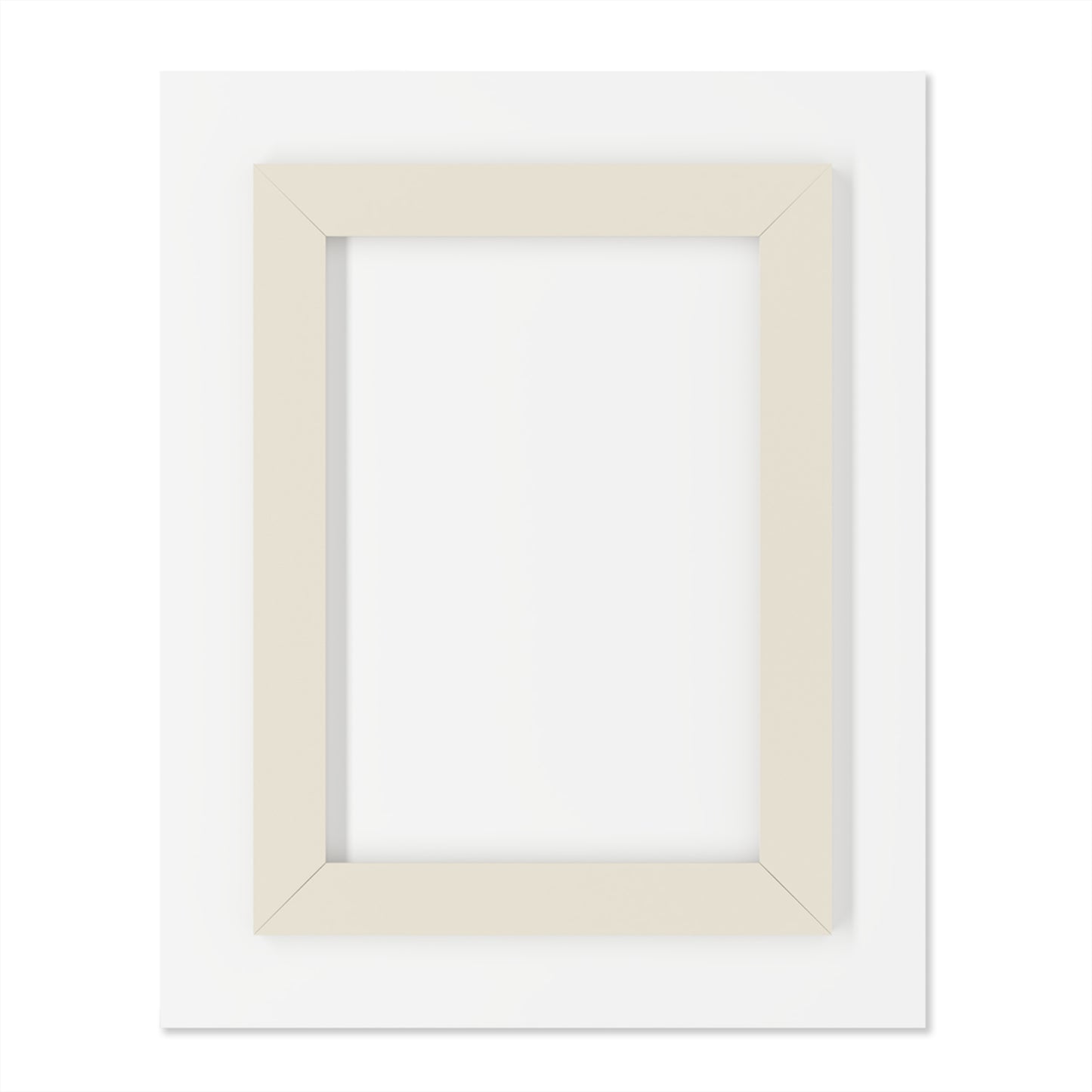 Onshore Breeze - Modern Minimalist Acrylic Wall Art - 16 x 20 Inch - Back - Dyborn Designs