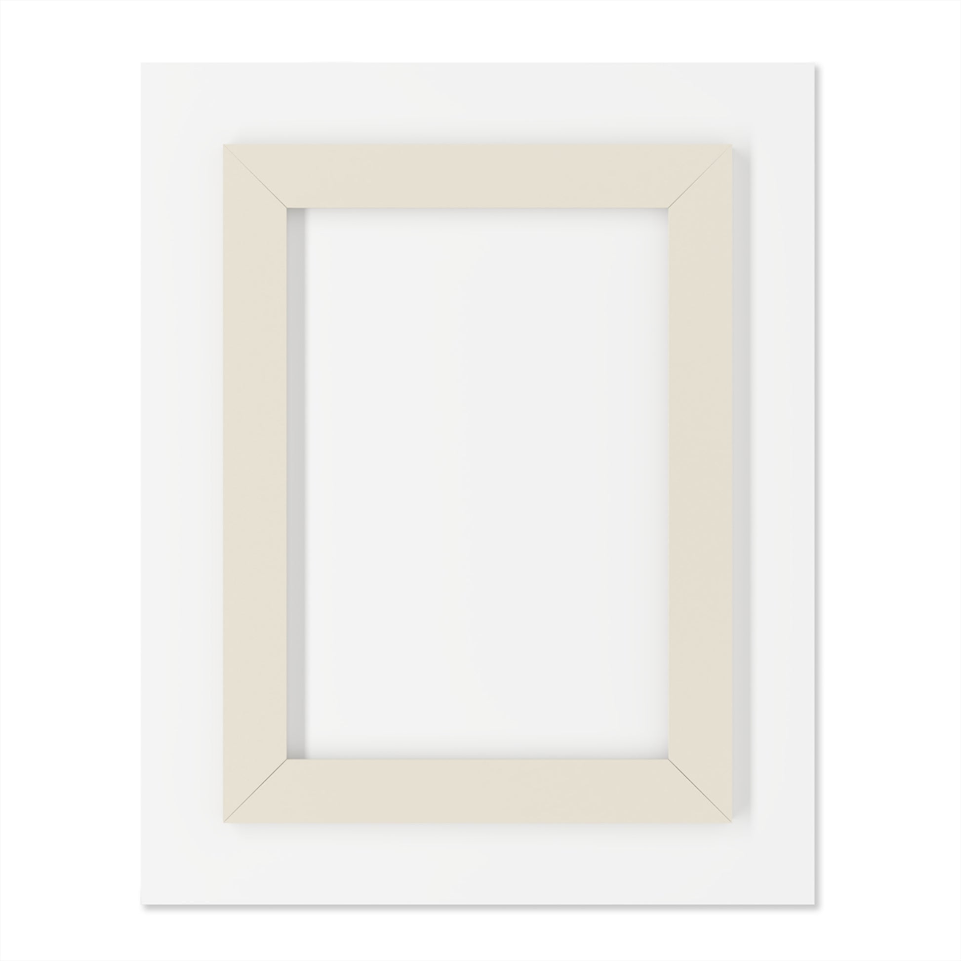 Onshore Breeze - Modern Minimalist Acrylic Wall Art - 16 x 20 Inch - Back - Dyborn Designs