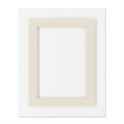 Onshore Breeze - Modern Minimalist Acrylic Wall Art - 16 x 20 Inch - Back - Dyborn Designs
