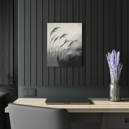 Onshore Breeze - Modern Minimalist Acrylic Wall Art - 16 x 20 Inch - Dark Mock Up - Dyborn Designs