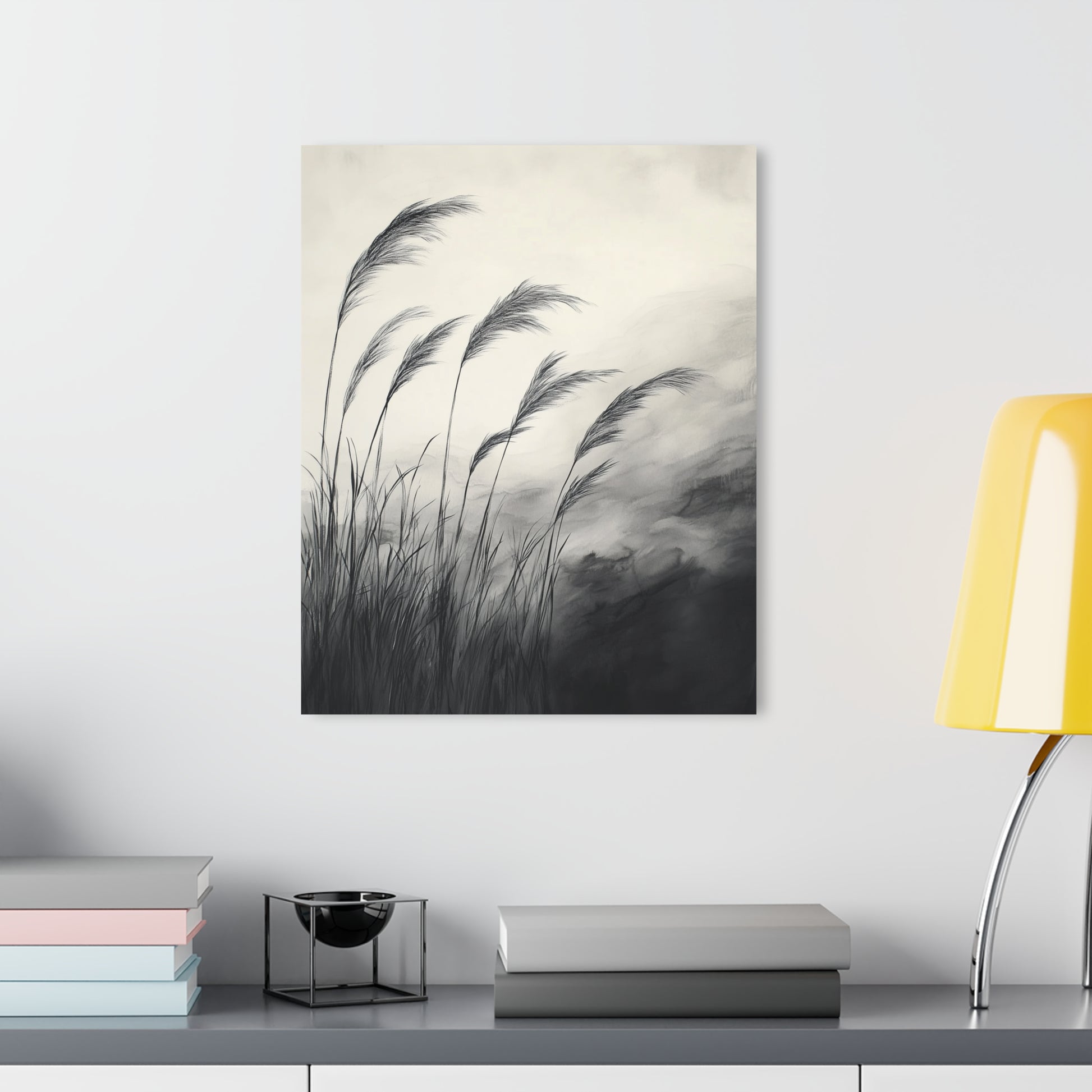 Onshore Breeze - Modern Minimalist Acrylic Wall Art - 16 x 20 Inch - Light Mock Up - Dyborn Designs