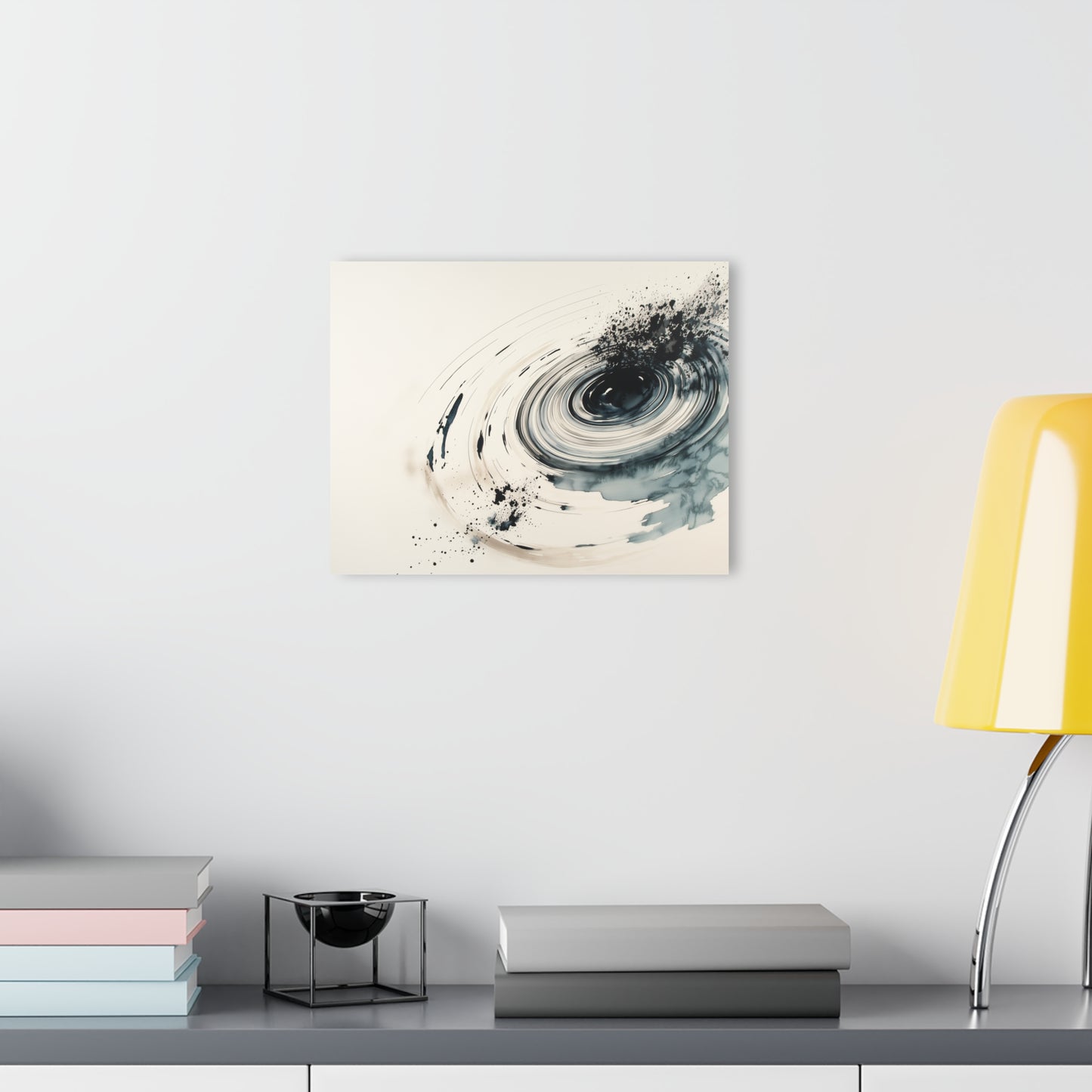 Quiet Impact - Modern Minimalist Acrylic Wall Art - 14 x 11 Inch - Light Mockup - Dyborn Designs