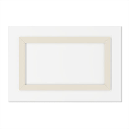 Shadowed Pines - Modern Minimalist Acrylic Wall Art - 30 x 20 Inch - Back - Dyborn Designs