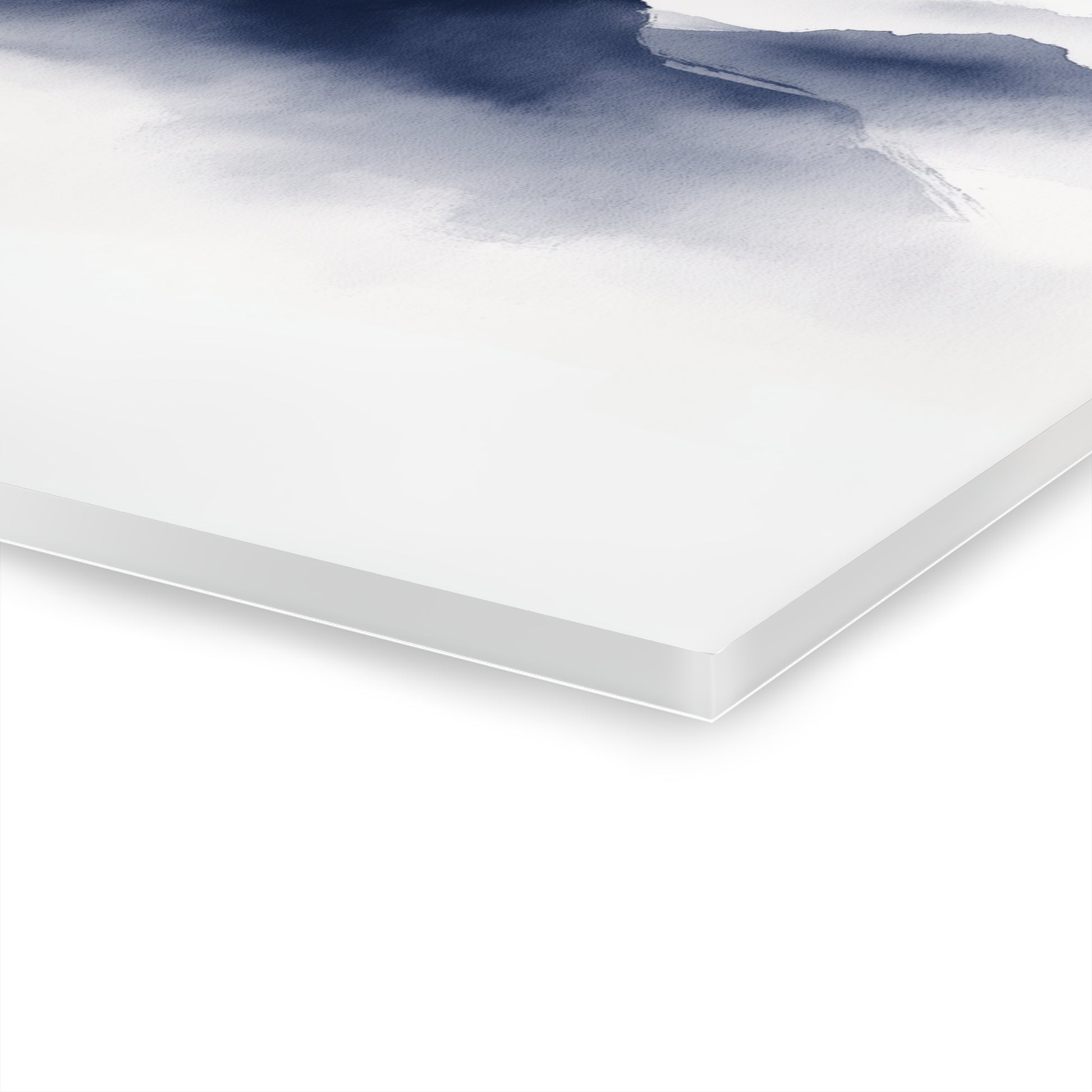 Shrouded Peaks - Modern Minimalist Acrylic Wall Art - 20 x 16 Inch - Thickness - Dyborn Designs