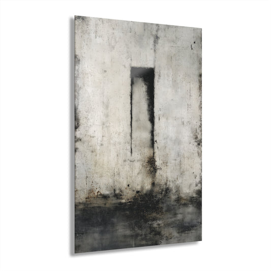 Silent Passage - Modern Minimalist Acrylic Wall Art - 24 x 36 Inch - Front - Dyborn Designs