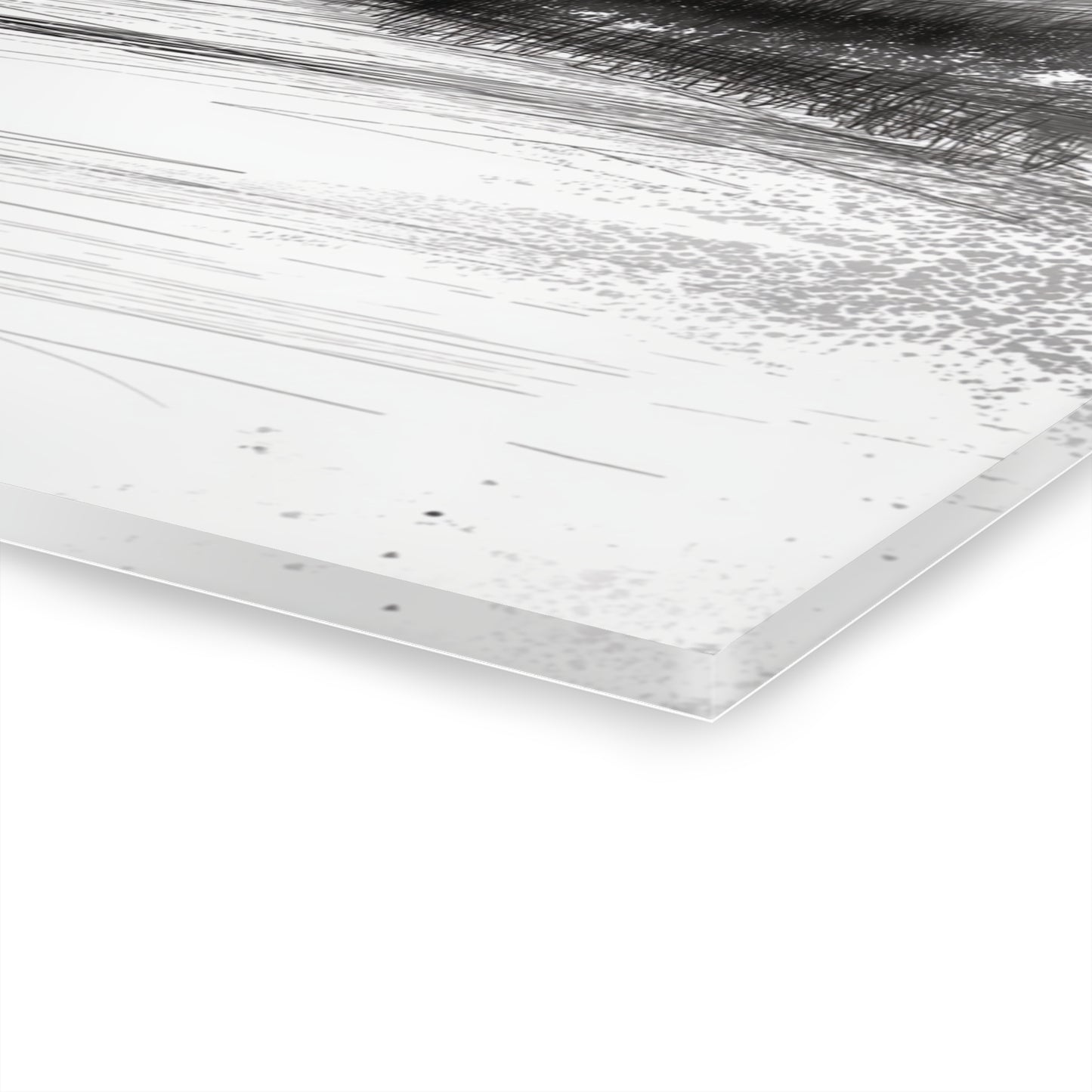 Stilled Passage - Modern Minimalist Acrylic Wall Art - 20 x 30 Inch - Thickness - Dyborn Designs