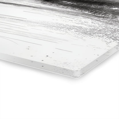 Stilled Passage - Modern Minimalist Acrylic Wall Art - 20 x 30 Inch - Thickness - Dyborn Designs