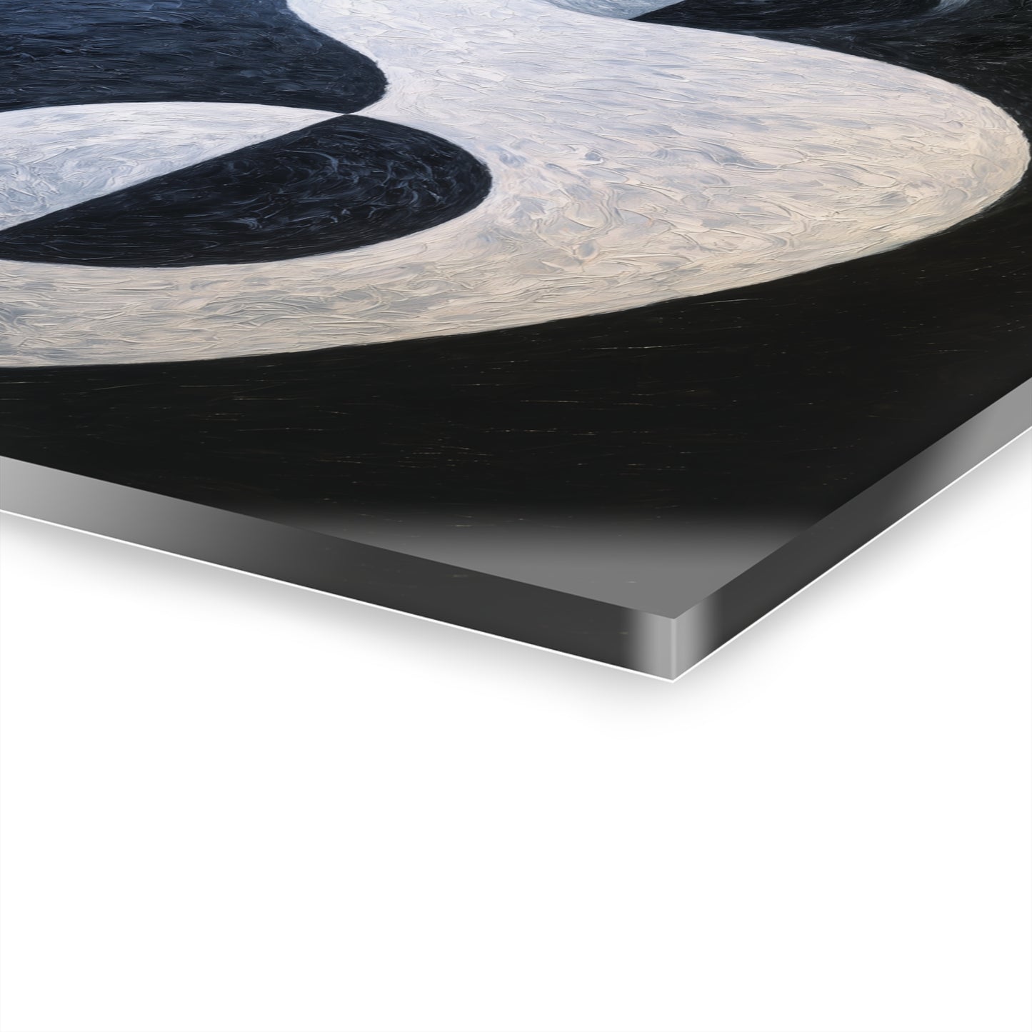Symmetric Flow - Modern Minimalist Acrylic Wall Art - 11 x 14 Inch - Thickness - Dyborn Designs
