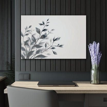 Tranquil Forms - Modern Minimalist Acrylic Wall Art - 36 x 24 Inch - Dark Mock Up - Dyborn Designs
