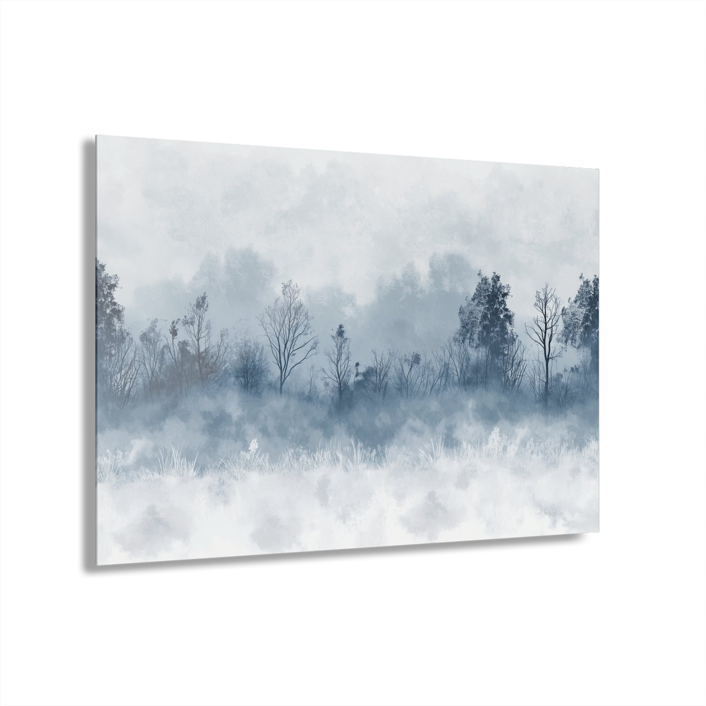 Veiled Canopy - Modern Minimalist Acrylic Wall Art - 30 x 20 Inch - Front - Dyborn Designs