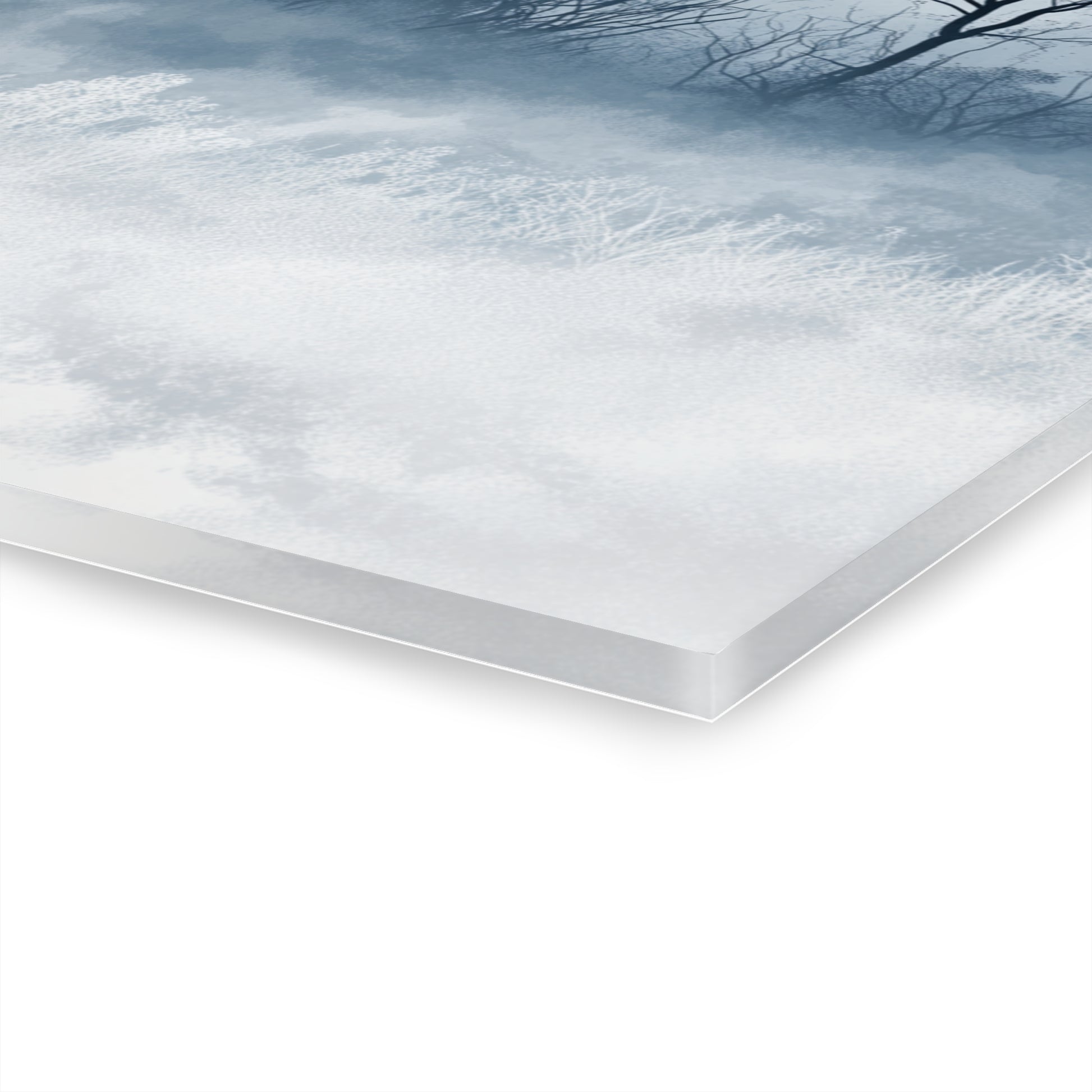 Veiled Canopy - Modern Minimalist Acrylic Wall Art - 30 x 20 Inch - Thickness - Dyborn Designs