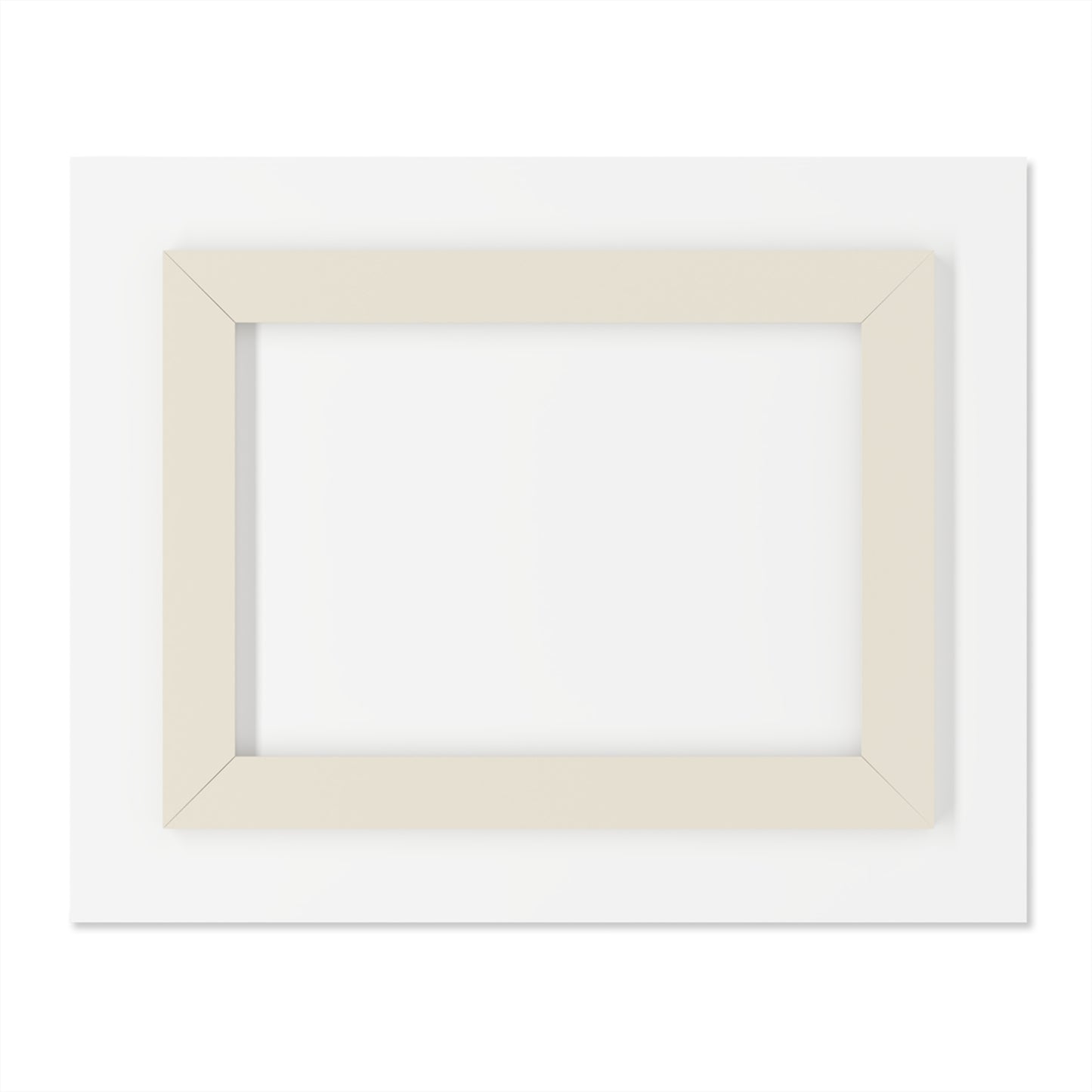Wind-Swept Dune - Modern Minimalist Acrylic Wall Art - 20 x 16 Inch - Back - Dyborn Designs