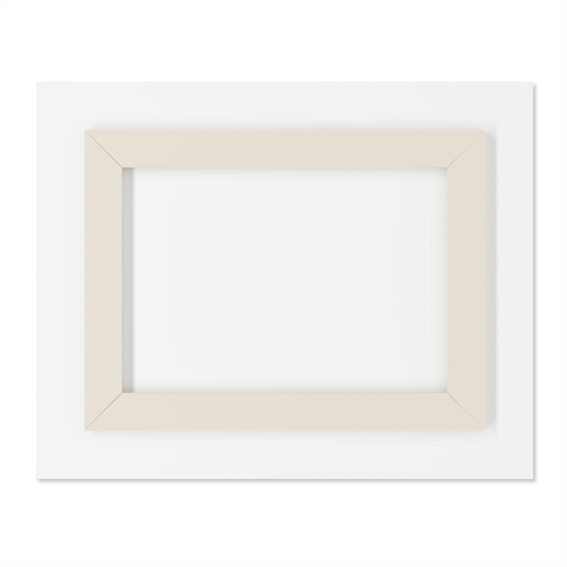 Wind-Swept Dune - Modern Minimalist Acrylic Wall Art - 20 x 16 Inch - Back - Dyborn Designs